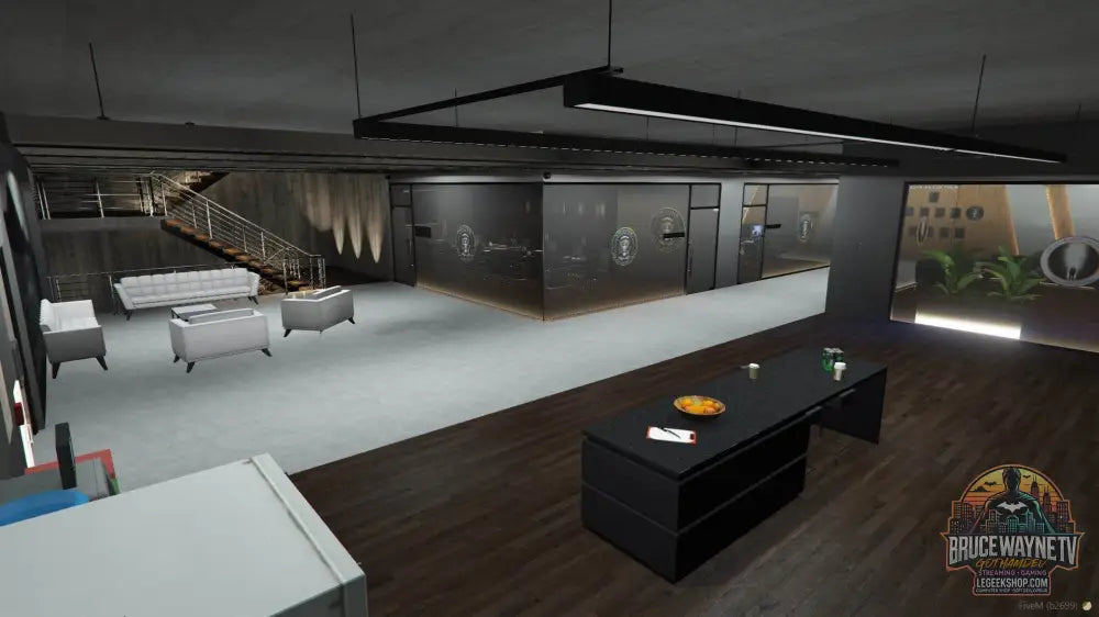 🗺️ Ibonoja MRPD Mission Row Police Station — mapping police fivem, vue 6, LeGeekShop