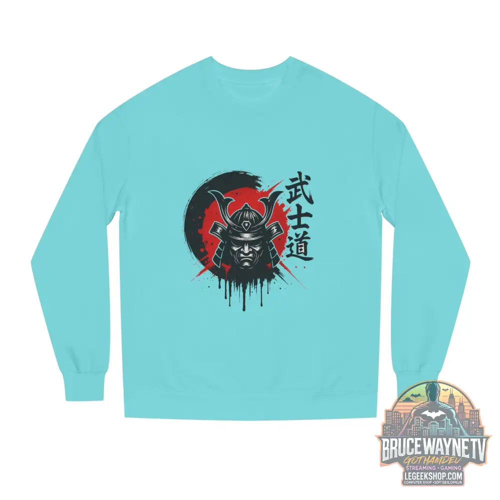 🎮 Samurai Warrior Sweatshirt Unisexe Col Rond 🎮 - Mint / XS - Sweatshirt
