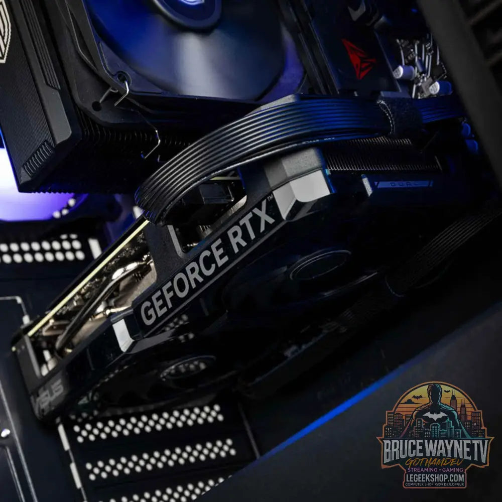 Gaming PC Black Out - AMD Ryzen 5 7600X, NVIDIA GeForce RTX 4060 Ti - Legeekshop