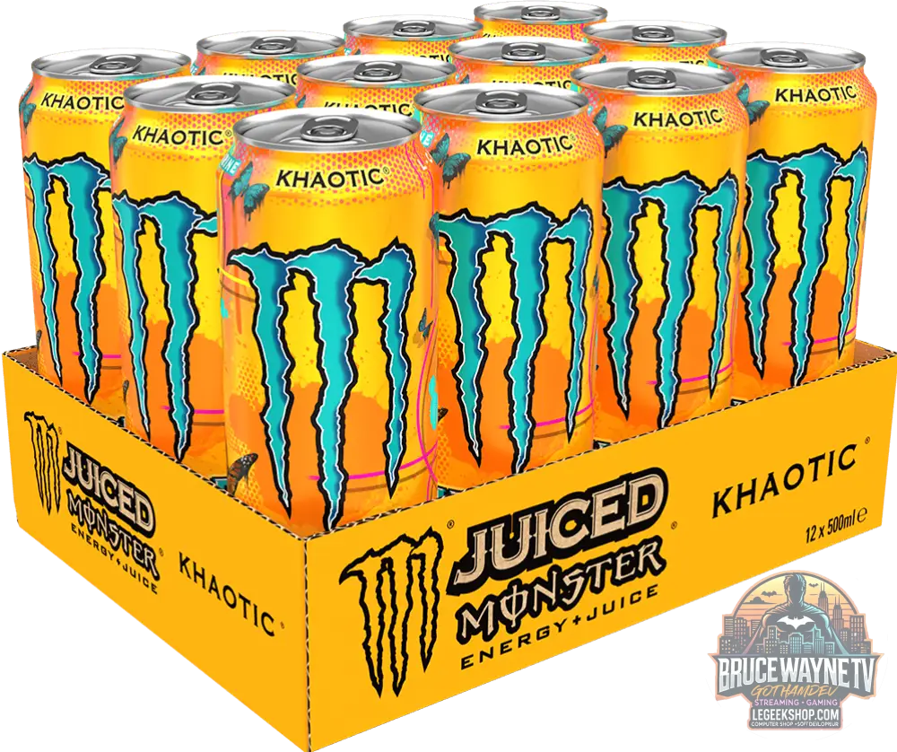 Monster Juiced Khaotic (12 x 500 ml) ou à l’unité - Legeekshop
