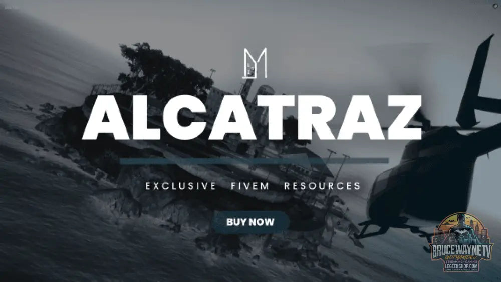 Alcatraz Prison — MLO FiveM, photo principale LeGeekShop