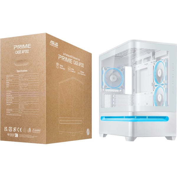 ASUS PRIME AP202 TG ARGB, Tower-Gehäuse - ASUS - vue 15