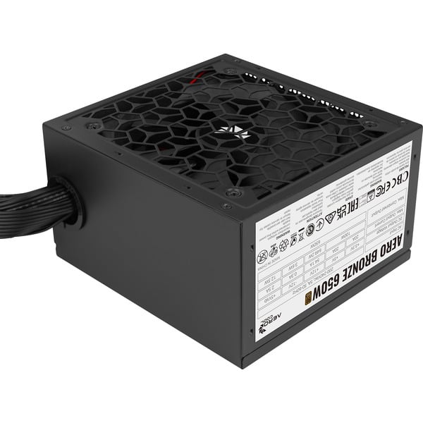 Aerocool B509A Flow-G-BK-v1, avec alimentation Aero 650, Tower-Gehäuse - Aerocool - vue 3