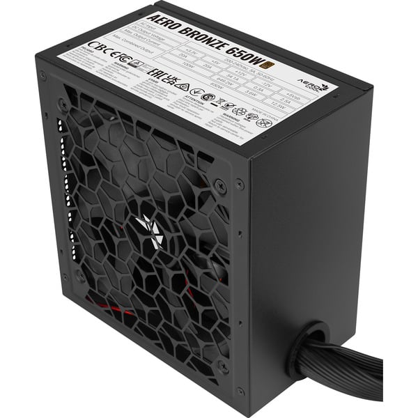 Aerocool B509A Flow-G-BK-v1, avec alimentation Aero 650, Tower-Gehäuse - Aerocool - vue 5