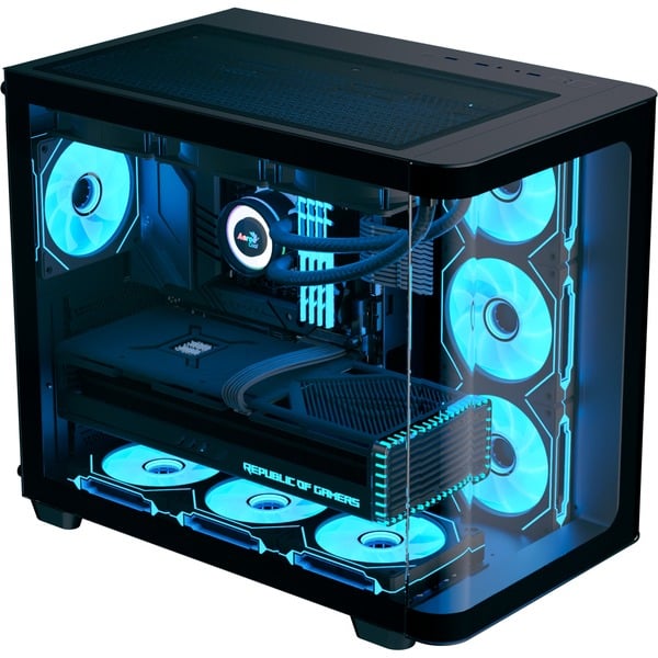 Aerocool P500C-G-BK-v1, Tower-Gehäuse - Aerocool - vue 2
