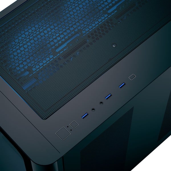 Aerocool P500C-G-BK-v1, Tower-Gehäuse - Aerocool - vue 6