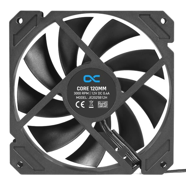 Alphacool Core 120mm Lüfter PWM 3000rpm, Gehäuselüfter - Alphacool - vue 2