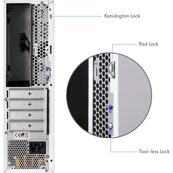 Chieftec BE-10W-300, Desktop-Gehäuse - Chieftec - vue 6