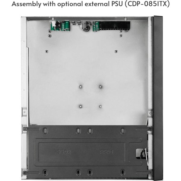 Chieftec IX-06B-OP, Desktop-Gehäuse - Chieftec - vue 6