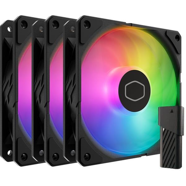 Cooler Master SickleFlow Edge 120 ARGB Fan, Gehäuselüfter - Cooler Master