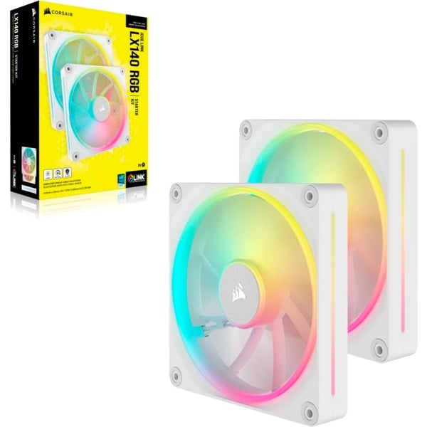 Corsair iCUE LINK LX140 RGB, Gehäuselüfter - Corsair - vue 5