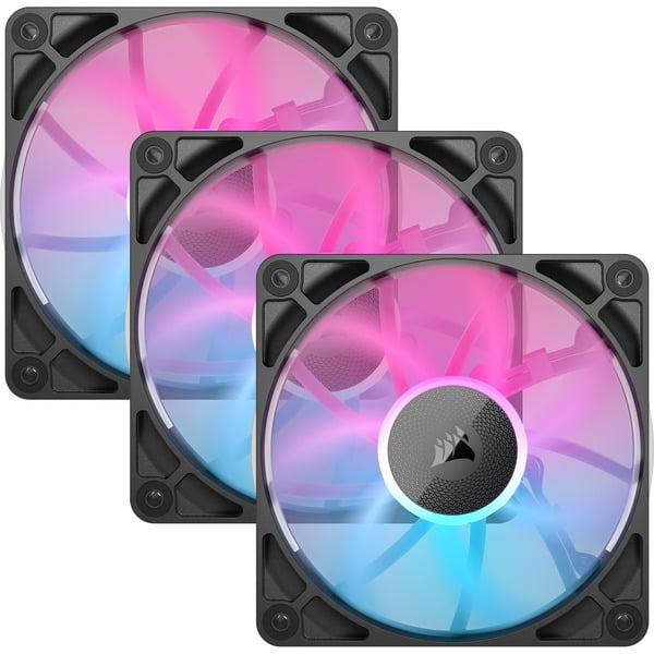 Corsair iCUE LINK RX120 RGB Triple, Gehäuselüfter - Corsair