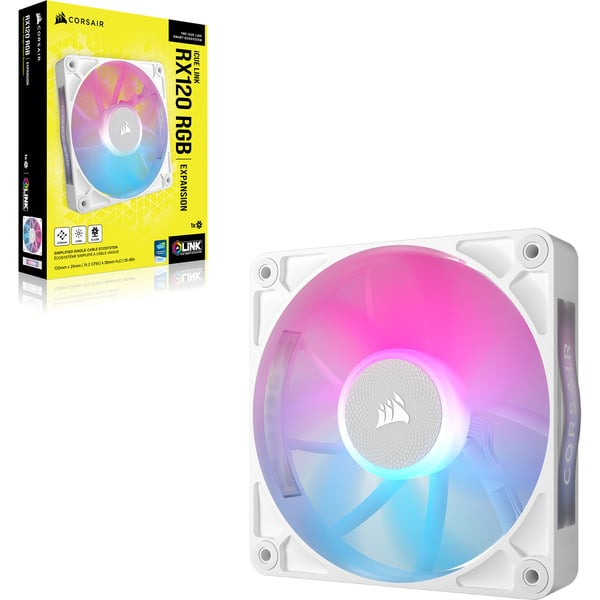 Corsair iCUE LINK RX120 RGB Triple, Gehäuselüfter - Corsair - vue 2