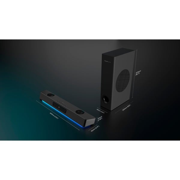 Creative SB Katana V2X, Soundbar - Creative - vue 20