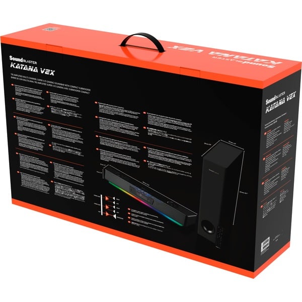 Creative SB Katana V2X, Soundbar - Creative - vue 9