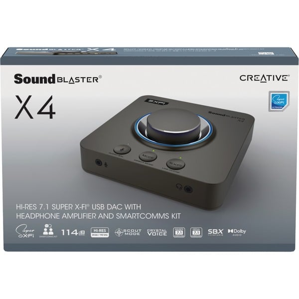 Creative SoundBlaster X4, Soundkarte - Creative - vue 5