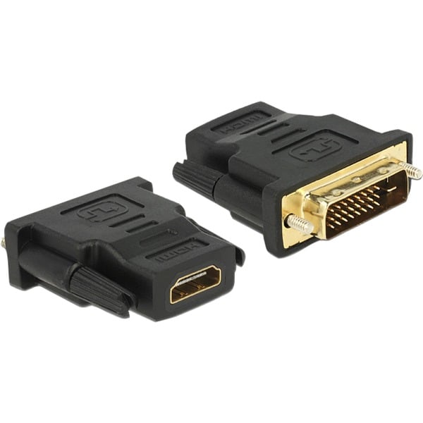 DeLOCK Adapter DVI 24+1 Stecker > HDMI Buchse - DeLOCK