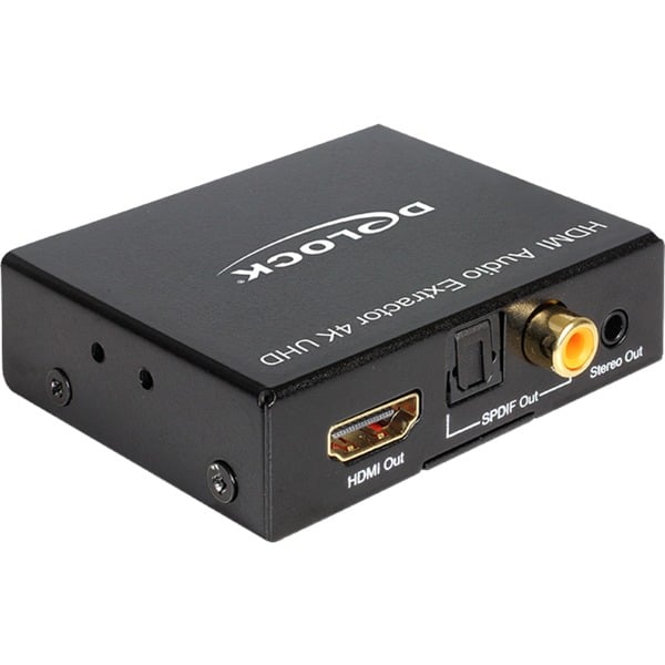 DeLOCK HDMI Stereo / 5.1 Kanal Audio Extractor 4K, Adapter - DeLOCK - vue 2