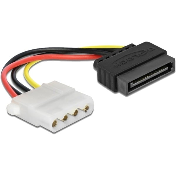 DeLOCK Stromadapter 15-Pin-SATA > 4-Pin-5,25" - DeLOCK
