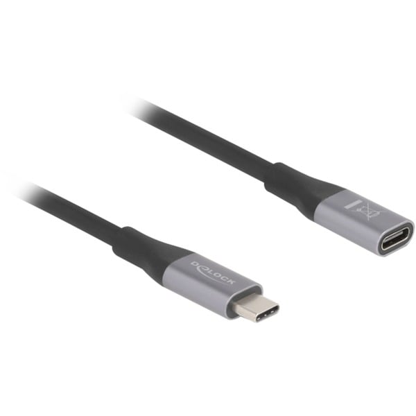 DeLOCK USB4 Gen 3x2 Verlängerungskabel 40 Gbps, USB-C Stecker > USB-C Buchse - DeLOCK