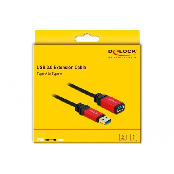 DeLOCK USB 3.2 Gen 1 Verlängerungskabel, USB-A Stecker > USB-A Buchse - DeLOCK - vue 4