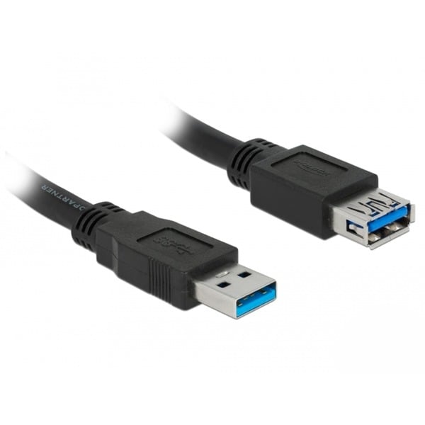 DeLOCK USB 3.2 Gen 1 Verlängerungskabel, USB-A Stecker > USB-A Buchse - DeLOCK