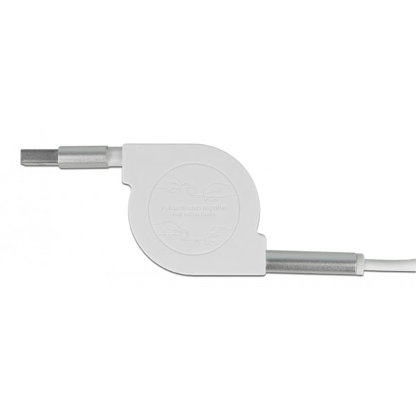 DeLOCK USB Aufrollcâble de charge, USB-A > Micro-USB + USB-C + Lightning - DeLOCK - vue 4