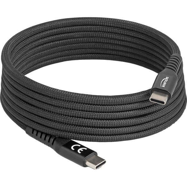 (€ 7,06 / 1 m) DeLOCK USB-C 2.0 câble avec magnetischer Textilummantelung - DeLOCK