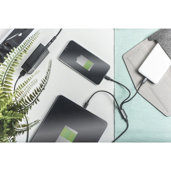 Digitus 3-in-1 câble de charge, USB-A > Lightning + USB-C + Micro-USB - Digitus - vue 6