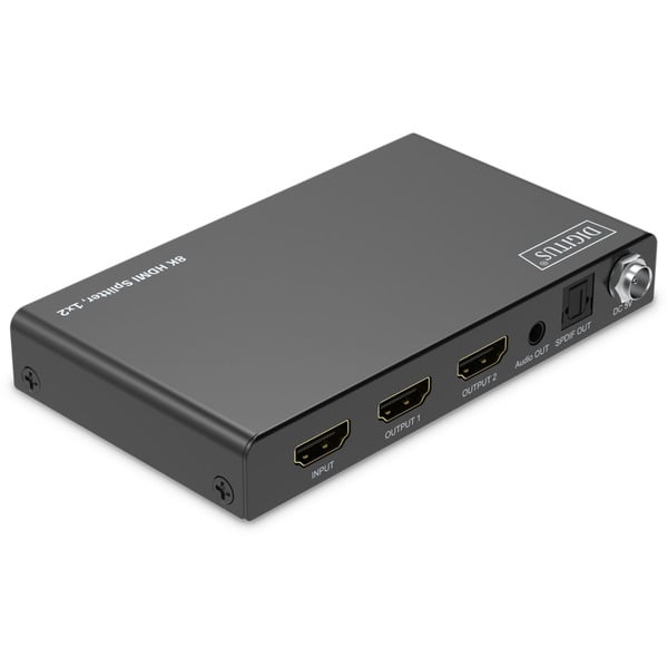 Digitus 8K HDMI Splitter, 1x2 - Digitus - vue 2