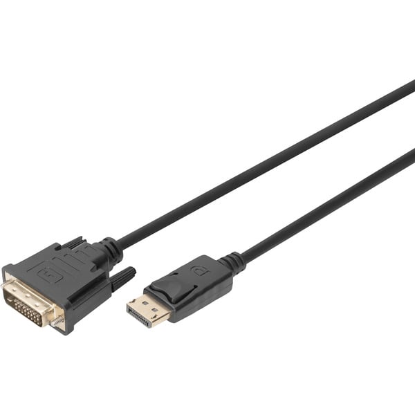 (€ 2,71 / 1 m) Digitus Adapterkabel DisplayPort > DVI-D - Digitus