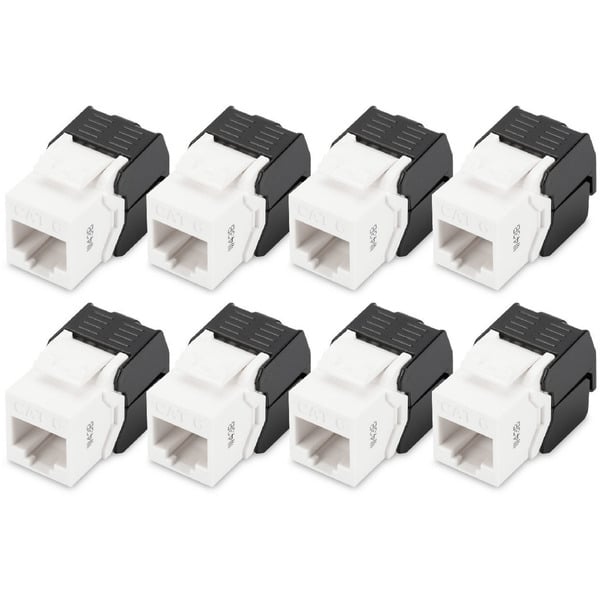 Digitus CAT 6 Keystone Modul, ungeschirmt - 8 Stk., Keystone-Modul - Digitus - vue 2