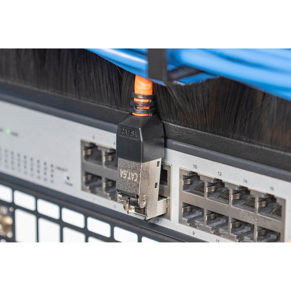 Digitus CAT.6a Feldstecker abwinkelbar, STP avec Staubschutzkappe - Digitus - vue 9
