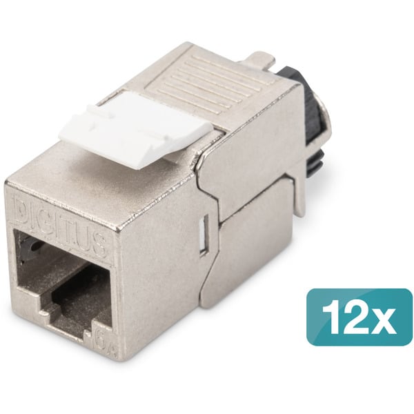 (€ 2,33 / pièces) Digitus Cat.6a Keystone-Modul, geschirmt - Digitus - vue 2