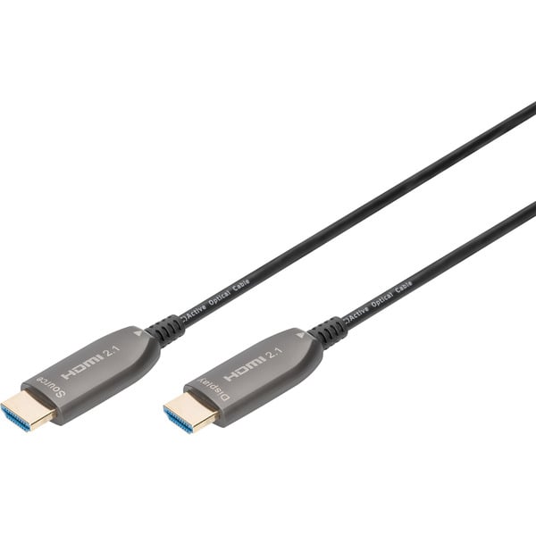 Digitus HDMI AOC Hybrid Glasfaserkabel, UHD 8K - Digitus