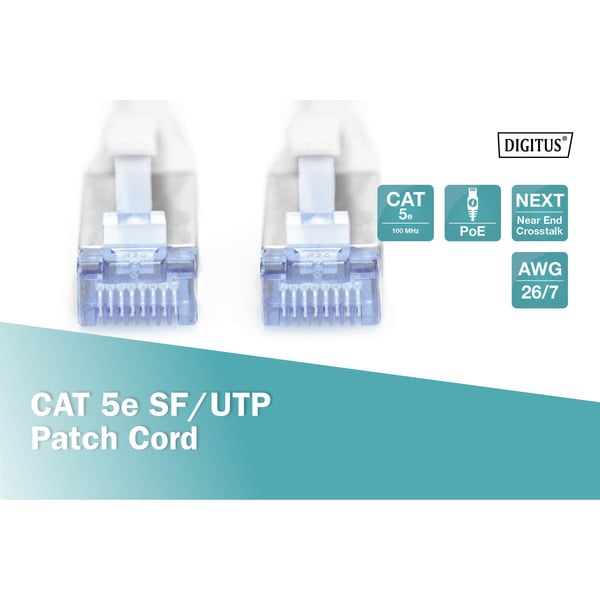 Digitus Patchkabel CAT 5e SF/UTP 0,5m - Digitus - vue 2