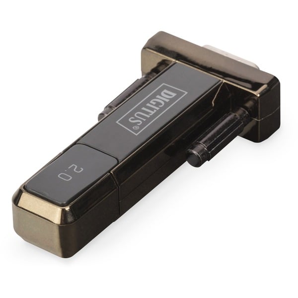 Digitus USB 2.0 Adapter, USB-A Stecker > 9-Pin seriell Stecker - Digitus - vue 2