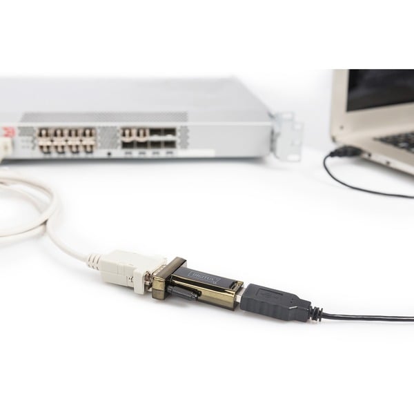 Digitus USB 2.0 Adapter, USB-A Stecker > 9-Pin seriell Stecker - Digitus - vue 7