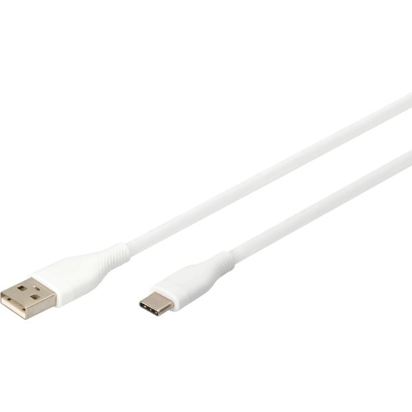 Digitus USB 2.0 Silikon-Anschlusskabel USB-A > USB-C - Digitus