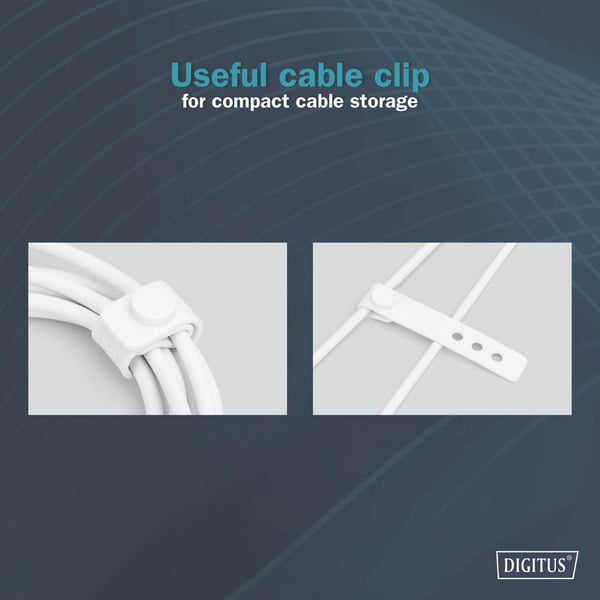 Digitus USB 2.0 Silikon-Anschlusskabel USB-C > USB-C - Digitus - vue 7