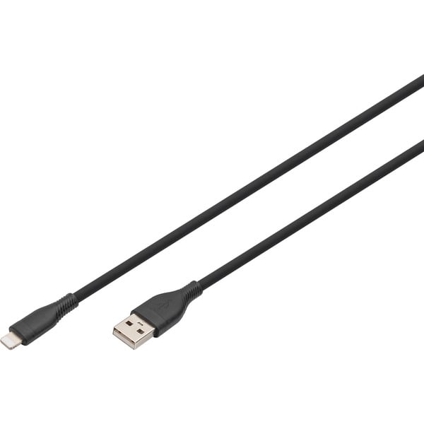 Digitus USB 2.0 Silikon-câble USB-A > Lightning, MFI zertifiziert - Digitus