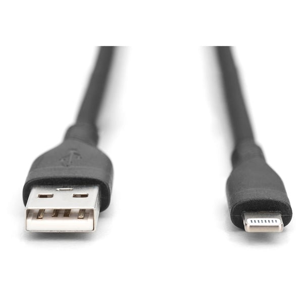 Digitus USB 2.0 Silikon-câble USB-A > Lightning, MFI zertifiziert - Digitus - vue 3