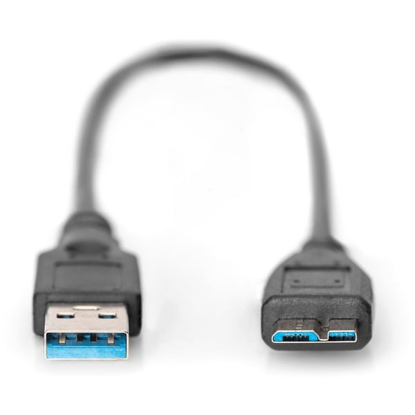 (€ 14,08 / 1 m) Digitus USB 3.2 Gen 1 Anschlusskabel USB-A > Micro USB-B - Digitus - vue 2