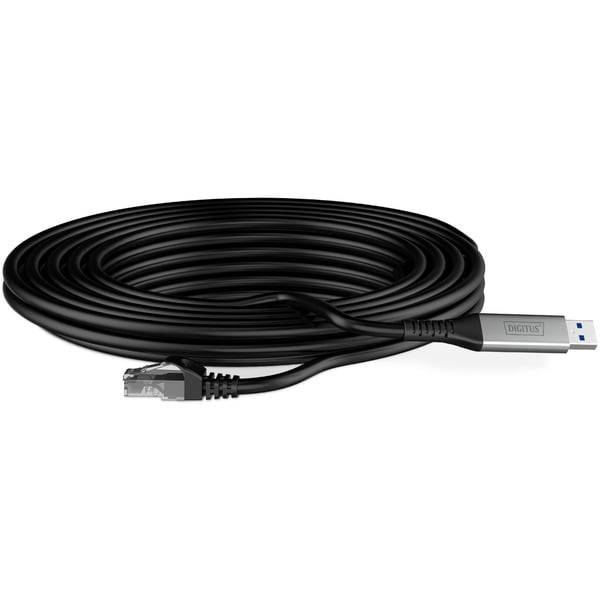 Digitus USB-A 3.2 Gen1 > RJ-45 Ethernet câble, 1Gbit/s, Adapter - Digitus - vue 2