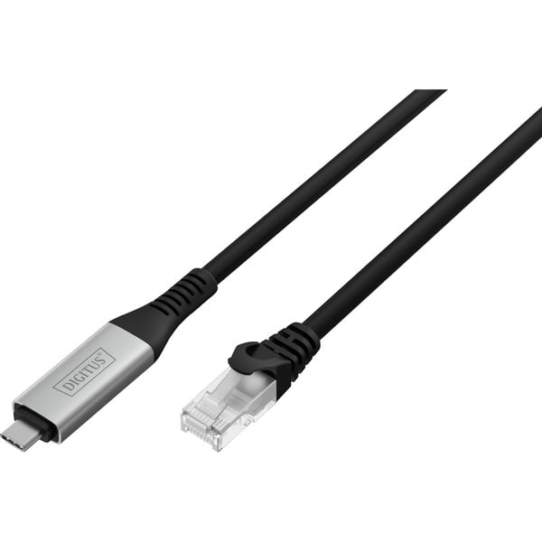Digitus USB-C 3.2 Gen1 > RJ-45 Ethernet câble, 1Gbit/s, Adapter - Digitus