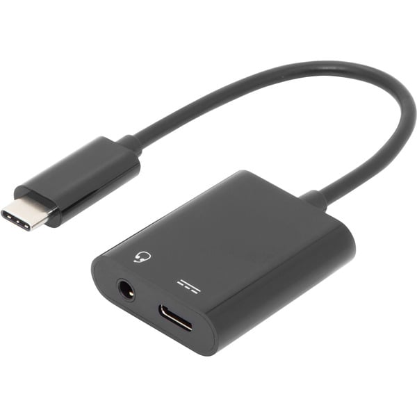 € 14,11 Digitus USB-C Adapter auf USB-C + 3,5mm jack - Digitus