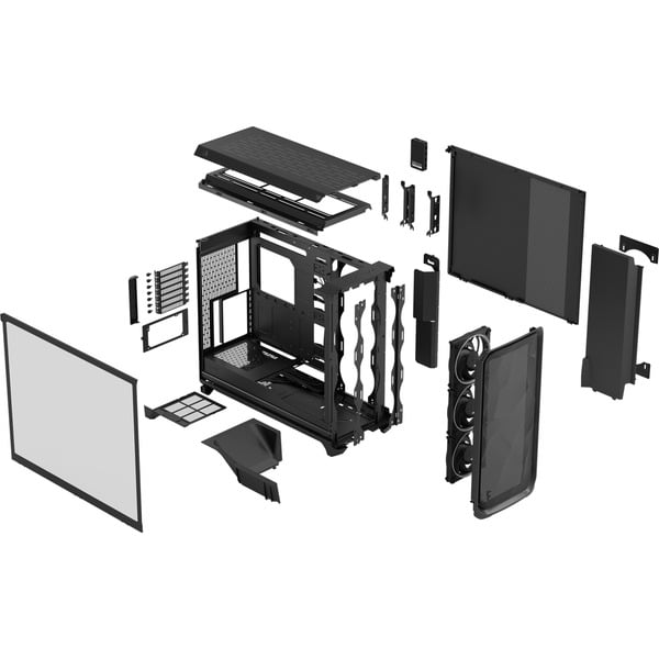 Fractal Design Meshify 3 XL Ambience Pro RGB Light Tint, Big-Tower-Gehäuse - Fractal Design - vue 11