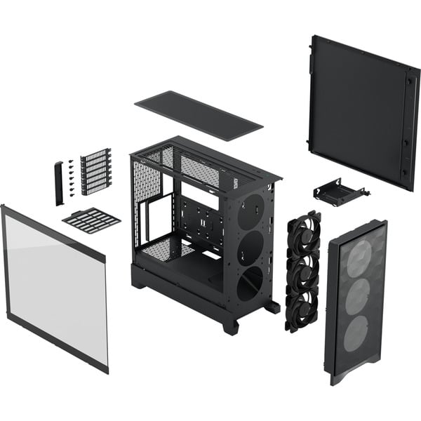 Fractal Design Pop 2 Air Black TG, Tower-Gehäuse - Fractal Design - vue 23