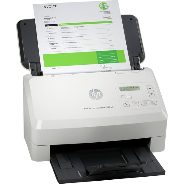 HP ScanJet Enterprise Flow 5000 s5, Einzugsscanner - HP - vue 3