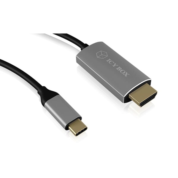 ICY BOX USB 3.2 Gen 1 Adapterkabel, USB-C Stecker > HDMI Stecker - ICY BOX - vue 3
